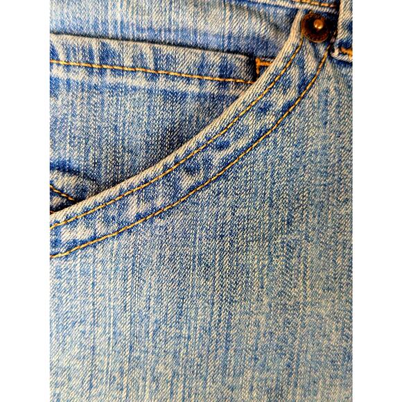 Gloria vanderbilt "the perfect fit" Sz12 Aged washW36" R10.75"H44"Ins6"Leg24"GUC - Picture 2 of 7